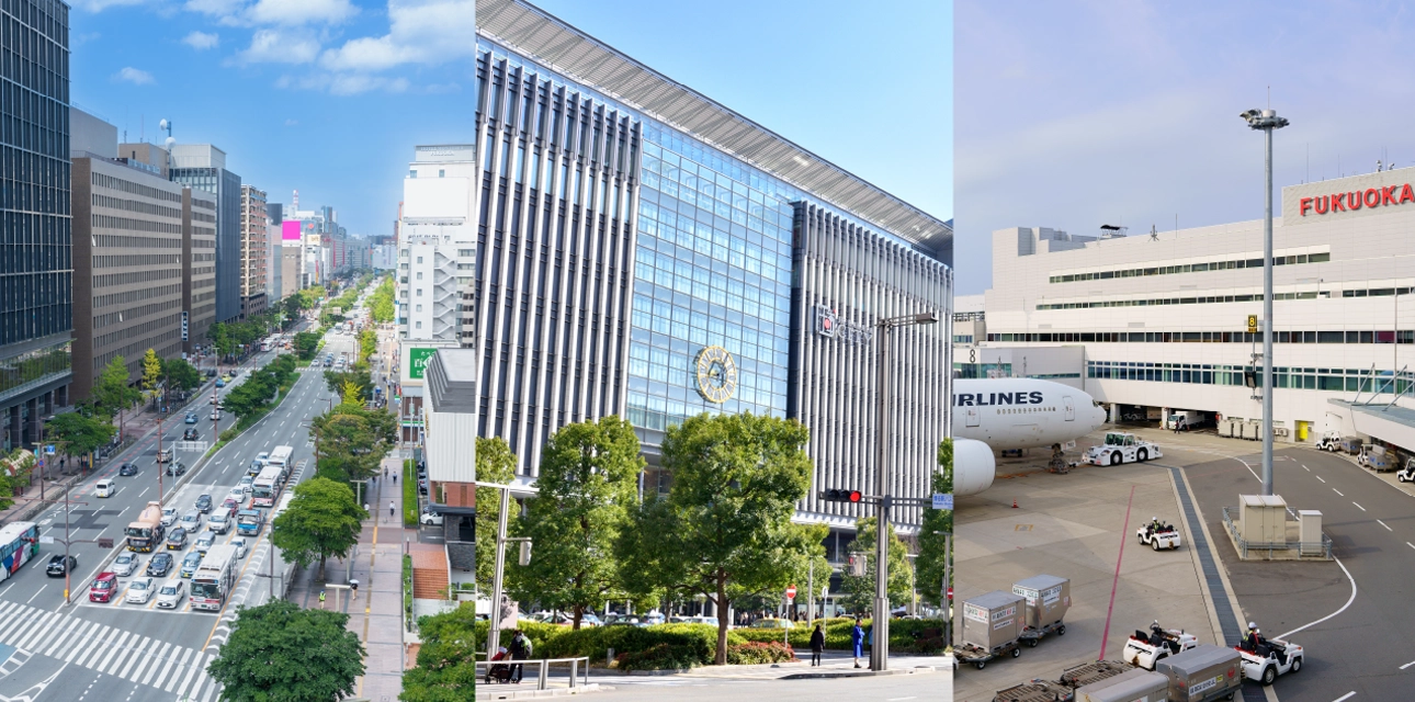 天神・博多・福岡空港